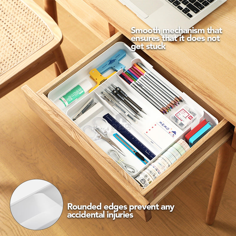 Shimoyama Extendable Compartmentalised Organiser for Cutleries and Stationeries