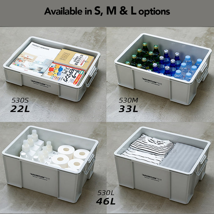 Shimoyama x Adventure Series Industrial Outdoor Style Storage Box with Lid