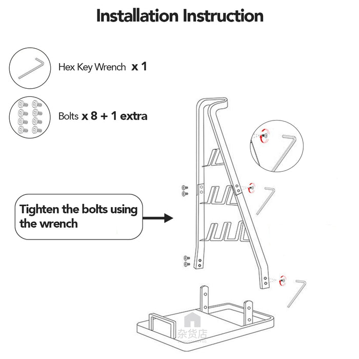 Scandinavian Handheld Vacuum Stand