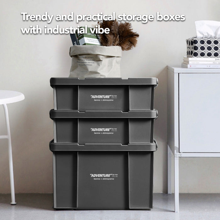 Shimoyama x Adventure Series Industrial Outdoor Style Storage Box with Lid