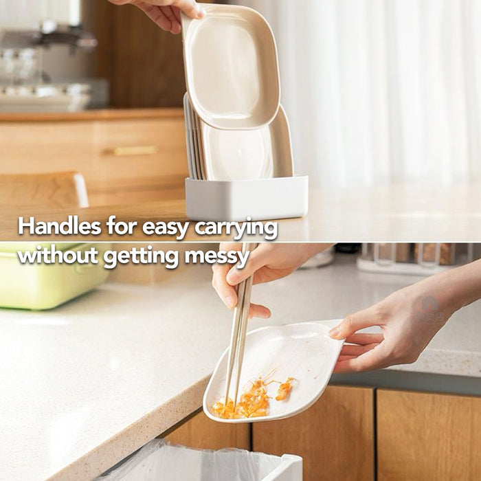 (Set of 6) Easy Fruit Snack Cake Bone Dish with Stand