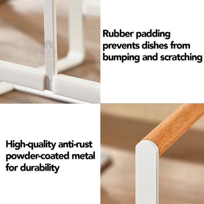 Scandinavian Plate Holder Stand