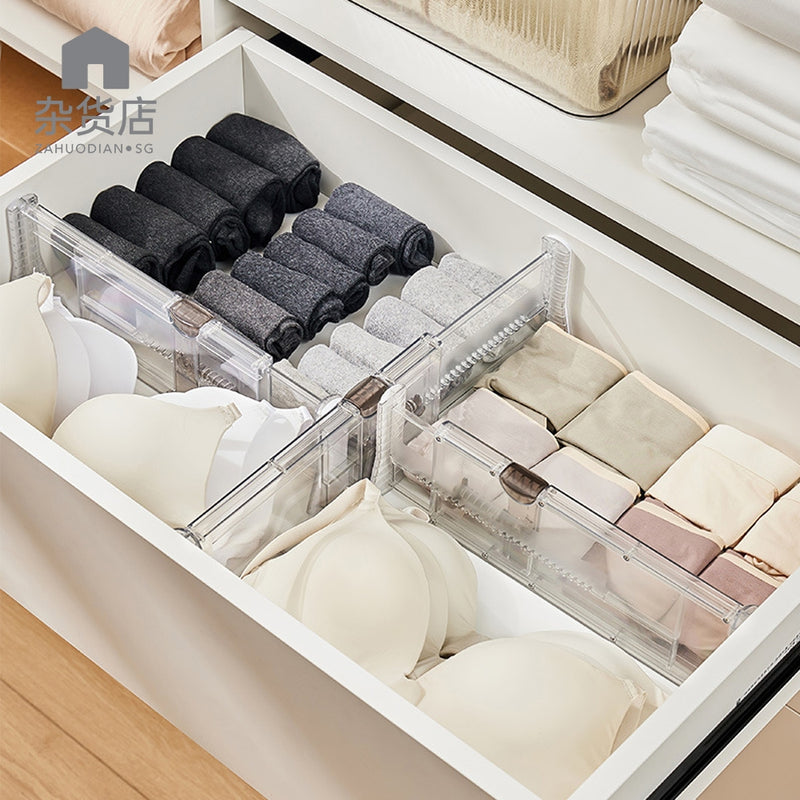 Adjustable & Extendable Drawer Dividers All-In-One