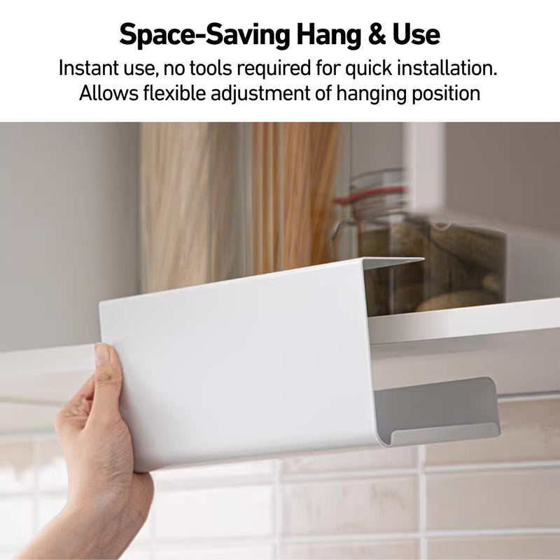 Hanging Tissue Holder for Kitchen Cabinet