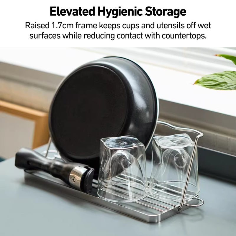 304 Stainless Steel Bottle and Flask Foldable Drying Rack