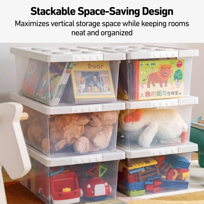 Bricks Stackable Play & Store Storage Box