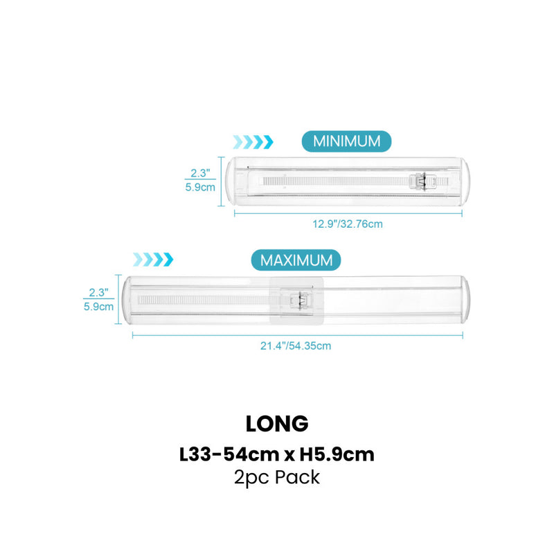 Clear Extendable Drawer Dividers for Easy Compartmentalisation