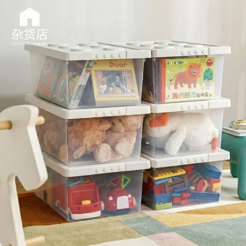 Bricks Stackable Play & Store Storage Box