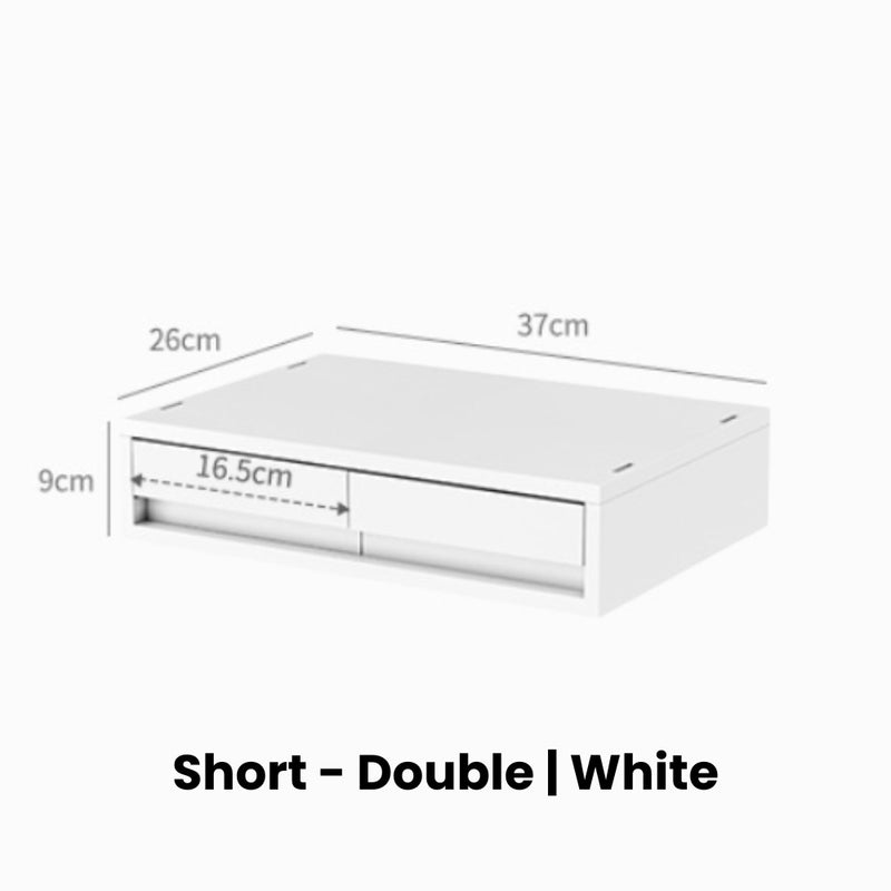 Matte Minimalist Drawers for Organising Documents Snacks Medicine Skincare Cosmetics & More